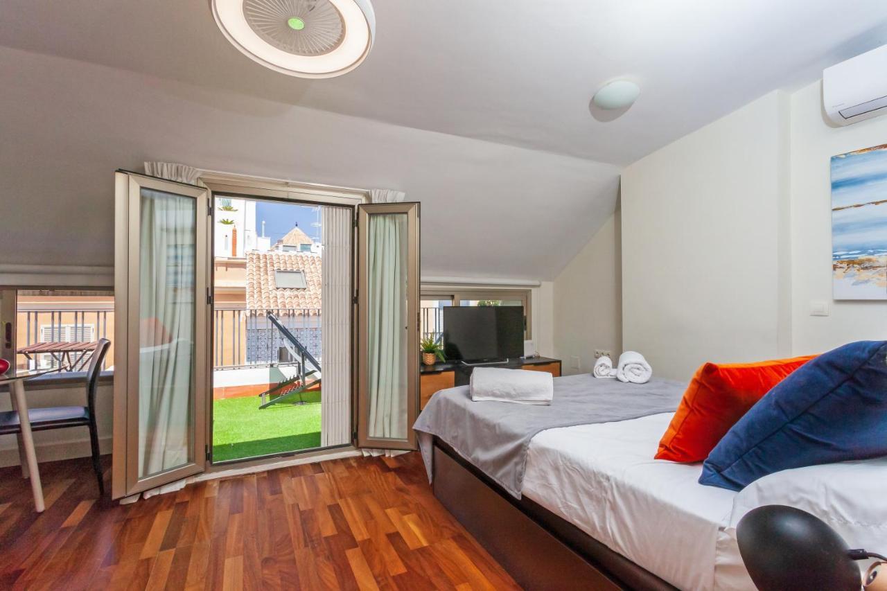 Apartmán Precioso Atico Con Terraza Centro Historico Màlaga Exteriér fotografie