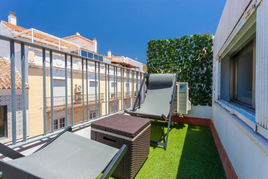 Apartmán Precioso Atico Con Terraza Centro Historico Màlaga Exteriér fotografie